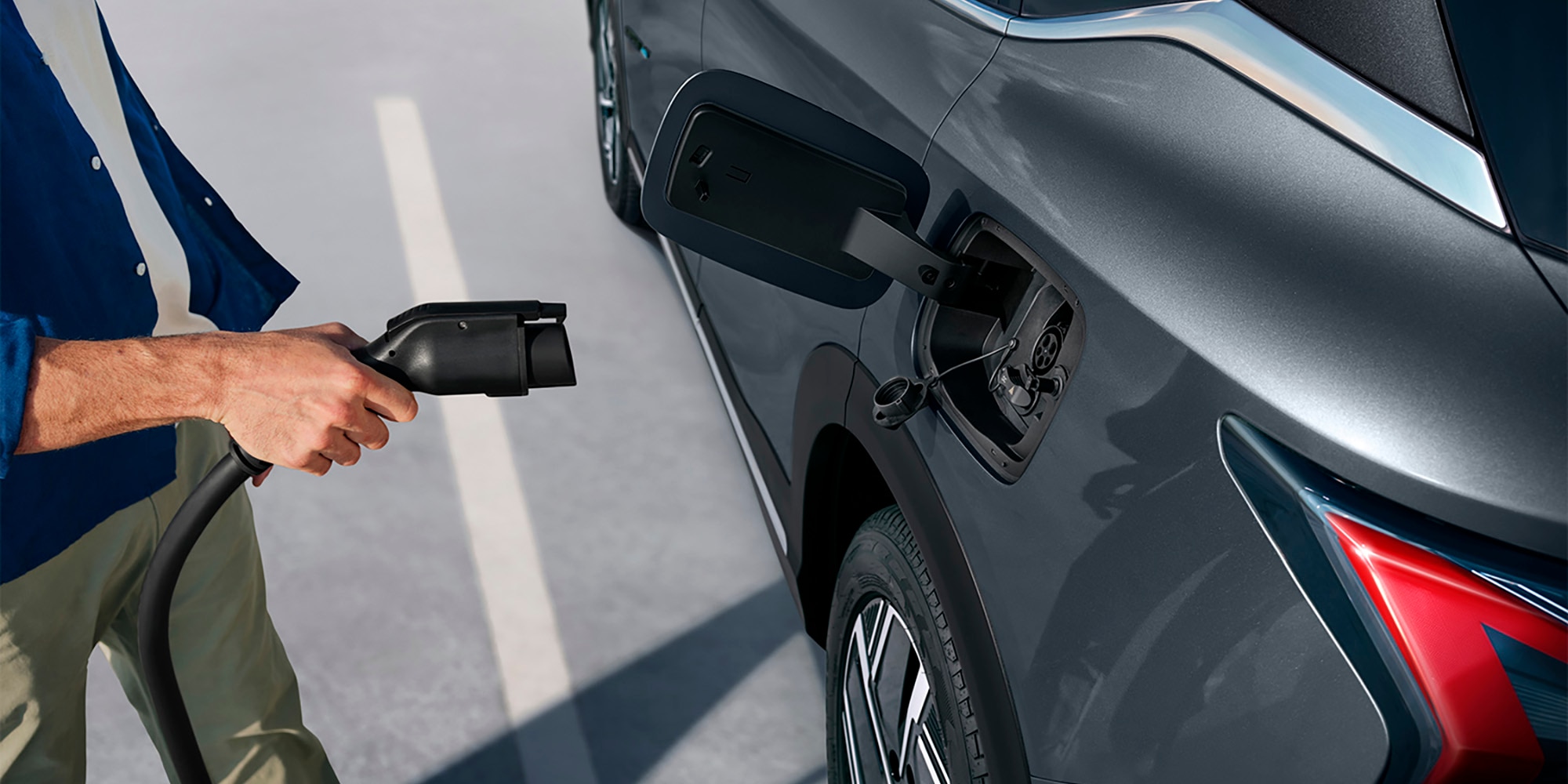 Tecnologia que torna o recarregamento da Captiva EV 2026 da Chevrolet rápido e descomplicado